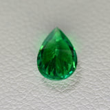 1.1-1.19ct 1pcs Tsavorite Green Garnet (YAG) Pear 8x5 mm Lab Created Loose Stone