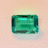 0.75ct Colombian Hydrothermal Emerald Lab Created Loose Stone