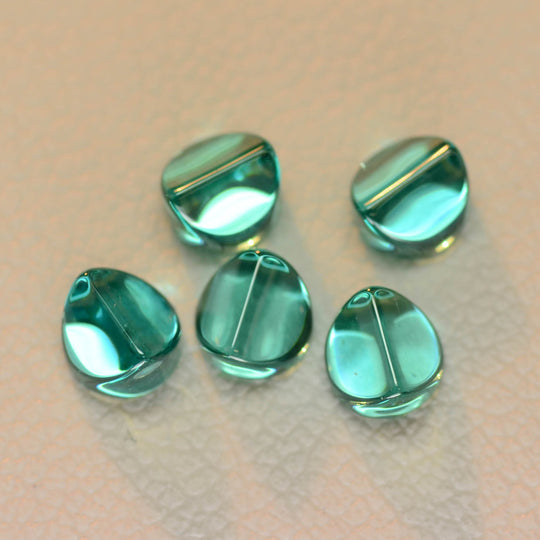 0.8-1ct 1pc Paraiba Blue Gadolinium Gallium Garnet (GGG) RD4 Preform Lab Created