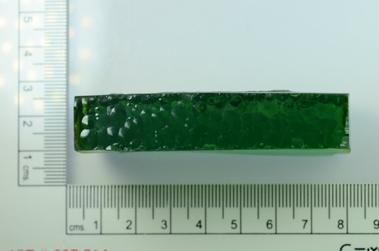 106.5gr Hydrothermal Green Amethyst (Quartz) Lab Created Faceting Rough Stone