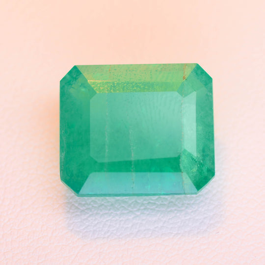 8.68ct Colombian Hydrothermal Emerald Lab Created Loose Stone