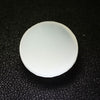 13.9ct Milky White Quartz Round Cabochon 17.5 mm Chalcedony Lab Created Stone