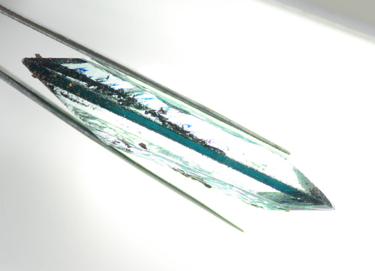 112.5ct Hydrothermal White Beryl Collectible Crystal Lab Created Faceting Rough