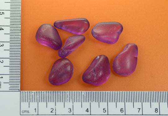 25.4gr Recrystallized Rubellite Color Sapphire Lab Created Faceting Rough