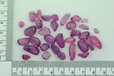 27.3gr Recrystallized Kunzite Color Sapphire Lab Created Faceting Rough