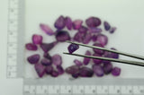 34.8gr Recrystallized Kunzite Color Sapphire Lab Created Faceting Rough