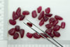 30.2gr Recrystallized Ruby Red Color Sapphire Lab Created Faceting Rough
