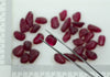 30.2gr Recrystallized Ruby Red Color Sapphire Lab Created Faceting Rough