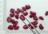 25gr Recrystallized Ruby Red Color Sapphire Lab Created Faceting Rough