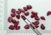 25gr Recrystallized Ruby Red Color Sapphire Lab Created Faceting Rough