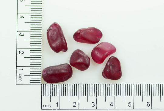 14gr Recrystallized Ruby Lab Created Faceting Rough