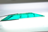 199ct Created Colombian Emerald with inclusions Faceting Rough Stone