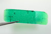 136.4ct Created Colombian Emerald with inclusions Faceting Rough Stone