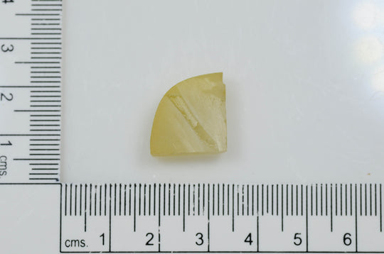 5.73gr Yellow Yttrium Vanadate YVO4 Lab Created Rough Stone