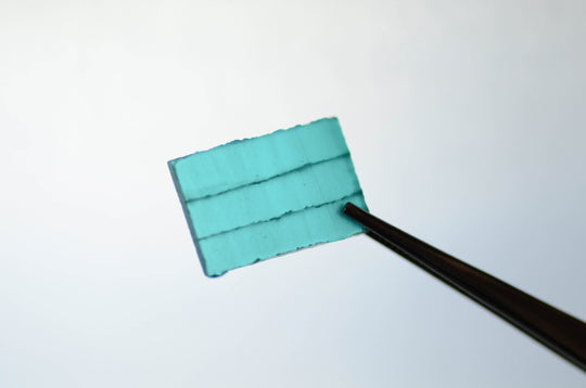 5.4ct  Hydrothermal Beryl Paraiba Aquamarine Lab Created Faceting Rough Stone