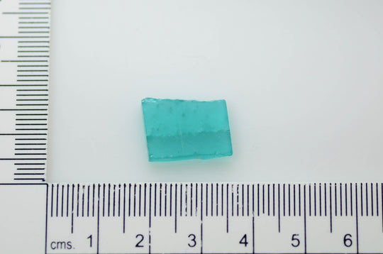 7.8ct  Hydrothermal Beryl Paraiba Aquamarine Lab Created Faceting Rough Stone