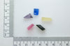 26.15ct Set 5pcs Mix Color Sapphire (Hydrothermal) Lab Created Faceting Rough