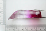 99.4gr Recrystallized Bi-Color White/Pink Sapphire Lab Created Faceting Rough