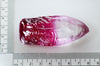 86gr Recrystallized Bi-Color White/Pink Sapphire Lab Created Faceting Rough