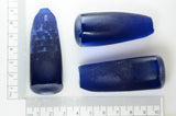 86-89gr 1pcs Dark Blue Spinel #119 Djeva Lab Created Faceting Rough Stone
