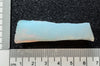 25.9gr Non-Resin White Translucent Opal with Green Fire Lab Created Rough Stone