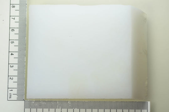 323.14gr Hydrothermal White Opaque Quartz Chalcedony Lab Created Faceting Rough