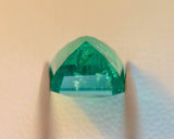 6.65ct pair Colombian Hydrothermal Emerald Lab Created Loose Stone