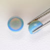 1.81ct 2pcs Set Non-Resin Brown Opal with Green Fire Cabochon 6 mm Lab Created