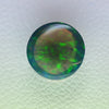 1.45ct Non-Resin Brown Opal with Green Fire Round Cabochon 8 mm Lab Created