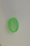 9.4ct Tsavorite Green Garnet (YAG) Oval Cabochon 14x10 mm Lab Created Stone