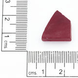 21.13ct Pigeon Blood Ruby (Czochralski) Lab Grown Faceting Rough