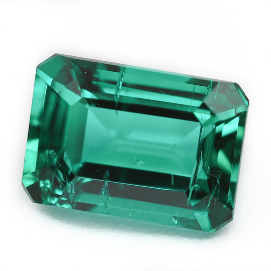 0.88ct-0.96ct 1pc Biron Hydrothermal Emerald Lab Created Loose Stone