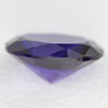1.44-1.49ct 1pc Recrystallized Purple Sapphire Oval 8x6 Lab Created