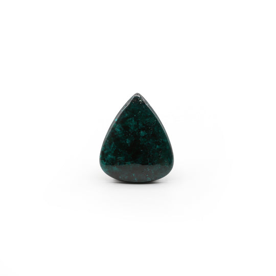 15ct Natural Dioptase Pear Cabochon Doublet
