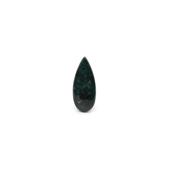 8ct Natural Dioptase Pear Cabochon Doublet