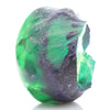 102.5gr Recrystallized Green Tourmaline Sapphire Lab Created Faceting Rough