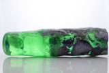 108gr Recrystallized Green Tourmaline Sapphire Lab Created Faceting Rough