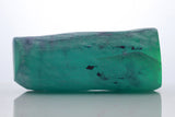 109gr Recrystallized Green Tourmaline Color Sapphire Lab Created Faceting Rough