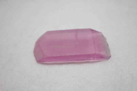 70ct Hydrothermal Morganite (Pink Beryl) Lab Created Faceting Rough Stone