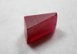 115.5ct Ruby (Czochralski Method) Lab Created Faceting Rough Stone