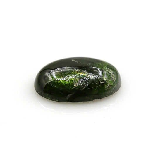 16.4ct Natural Chrome Diopside Oval Cabochon