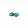 25.9ct Pair Of Natural Turquoise Oval Cabochon From Mexico