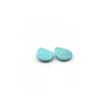 15.5ct Pair Of Natural Turquoise Pear Cabochon