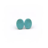 18.5ct Pair Of Natural Turquoise Oval Cabochon