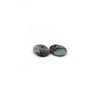 7.8ct Pair Of Natural Turquoise Oval Cabochon From Kazakhstan