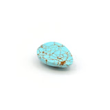 20.5ct Natural Turquoise Pear Cabochon From Kazakhstan