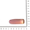 24.5-28.9gr 1pc Peach Padparadscha Sapphire #18 Lab Created Faceting Rough Stone