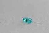 0.5-0.6ct 1pcs Oval 6x4 mm Recrystallized Paraiba Blue Garnet (YAG) Lab Created