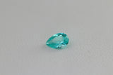 0.5-0.56ct 1pcs Pear 6x4 mm Recrystallized Paraiba Blue Garnet (YAG) Lab Created