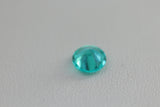 1.17-1.25ct 1pcs Round 6 mm Recrystallized Paraiba Blue Garnet (YAG) Lab Created